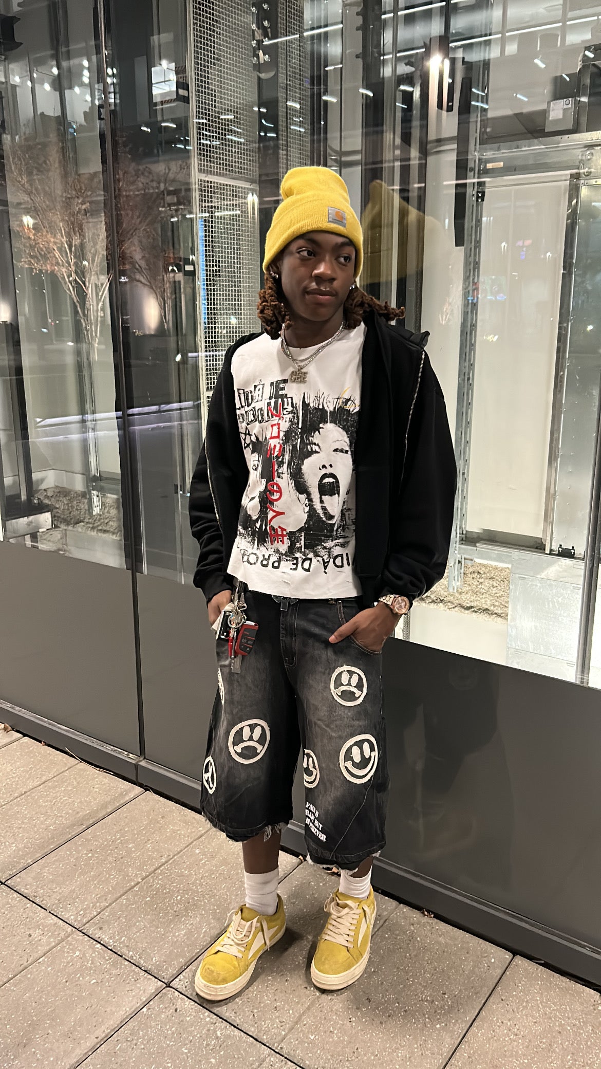 punk rockstar tee (COLLAB)