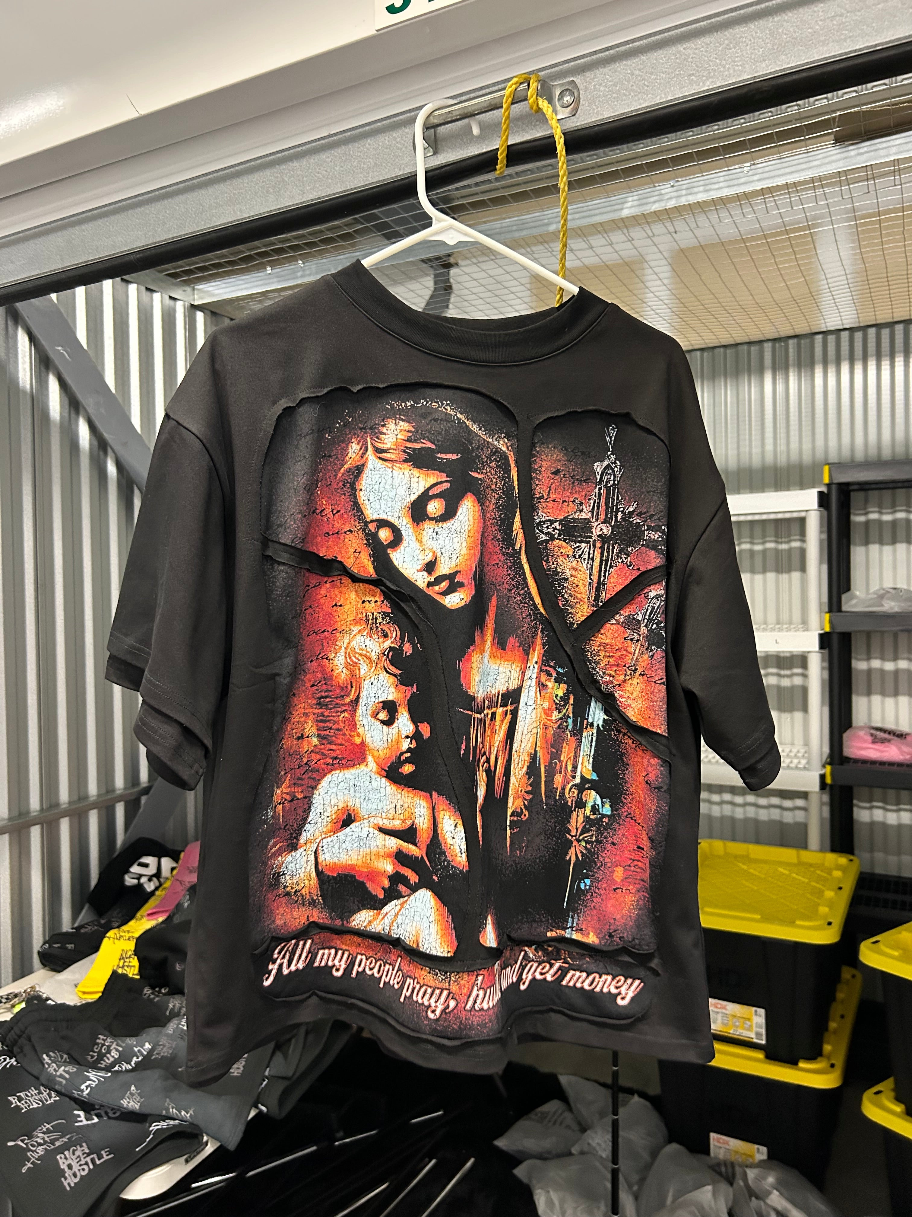 all my people rippled tee