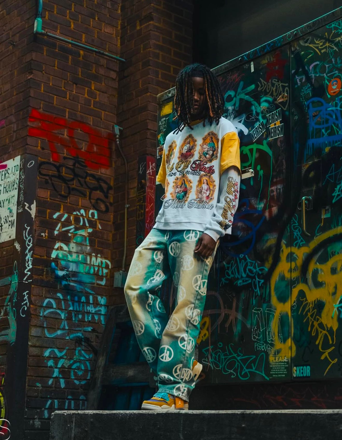made in heaven thermal tee (next day shipping)